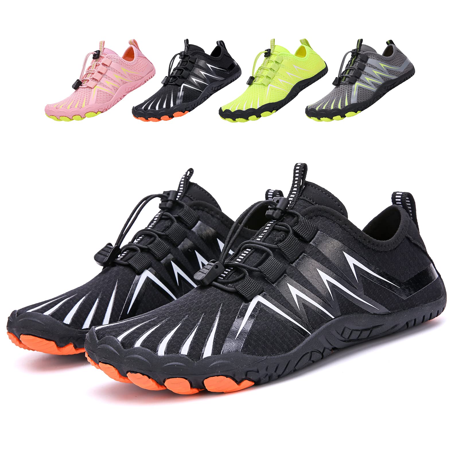Men's & Women's Quick-Dry Water Shoes for Beach, Swimming, Yoga, Diving & Boating - Lightweight Aqua Shoes for Indoor & Outdoor Sports Activities