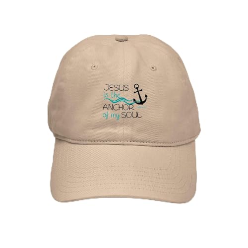 Khaki - Jesus is the Anchor Cap