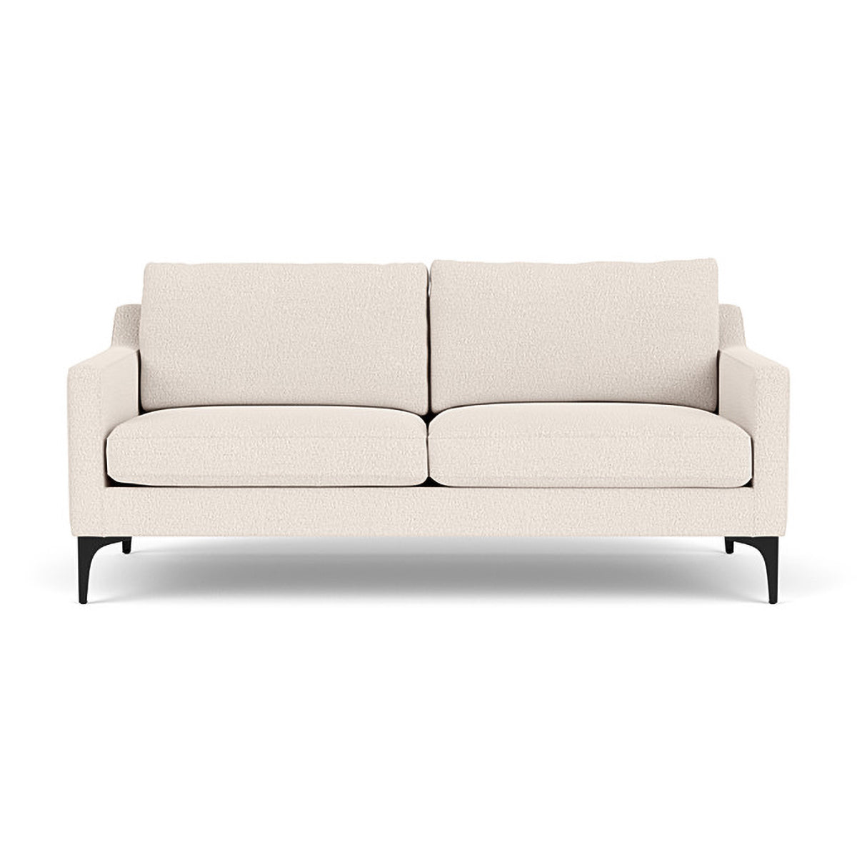 Astha Boucle 2 Seater Sofa - Modern Upholstered Loveseat for Small Spaces | Perfect for Apartments, Living Rooms & Cozy Home Decor