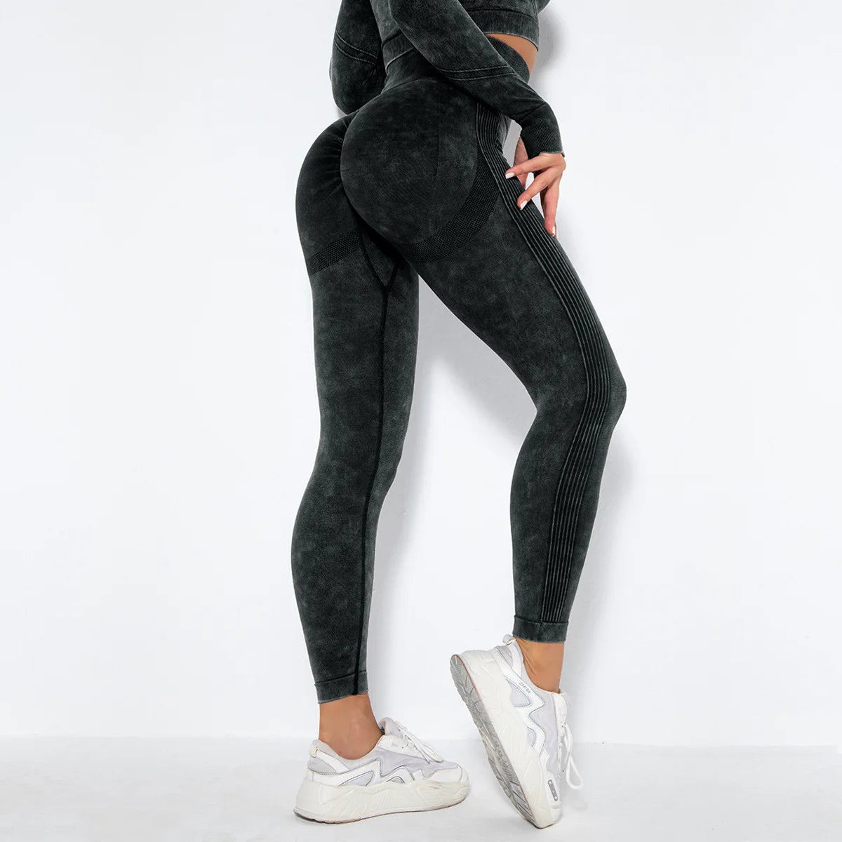 Women's High Waist Yoga Pants - Stretchy Seamless Workout Leggings for Running, Gym, Fitness & Squat Proof - Comfortable Athletic Sportswear for Yoga, Pilates & Daily Wear