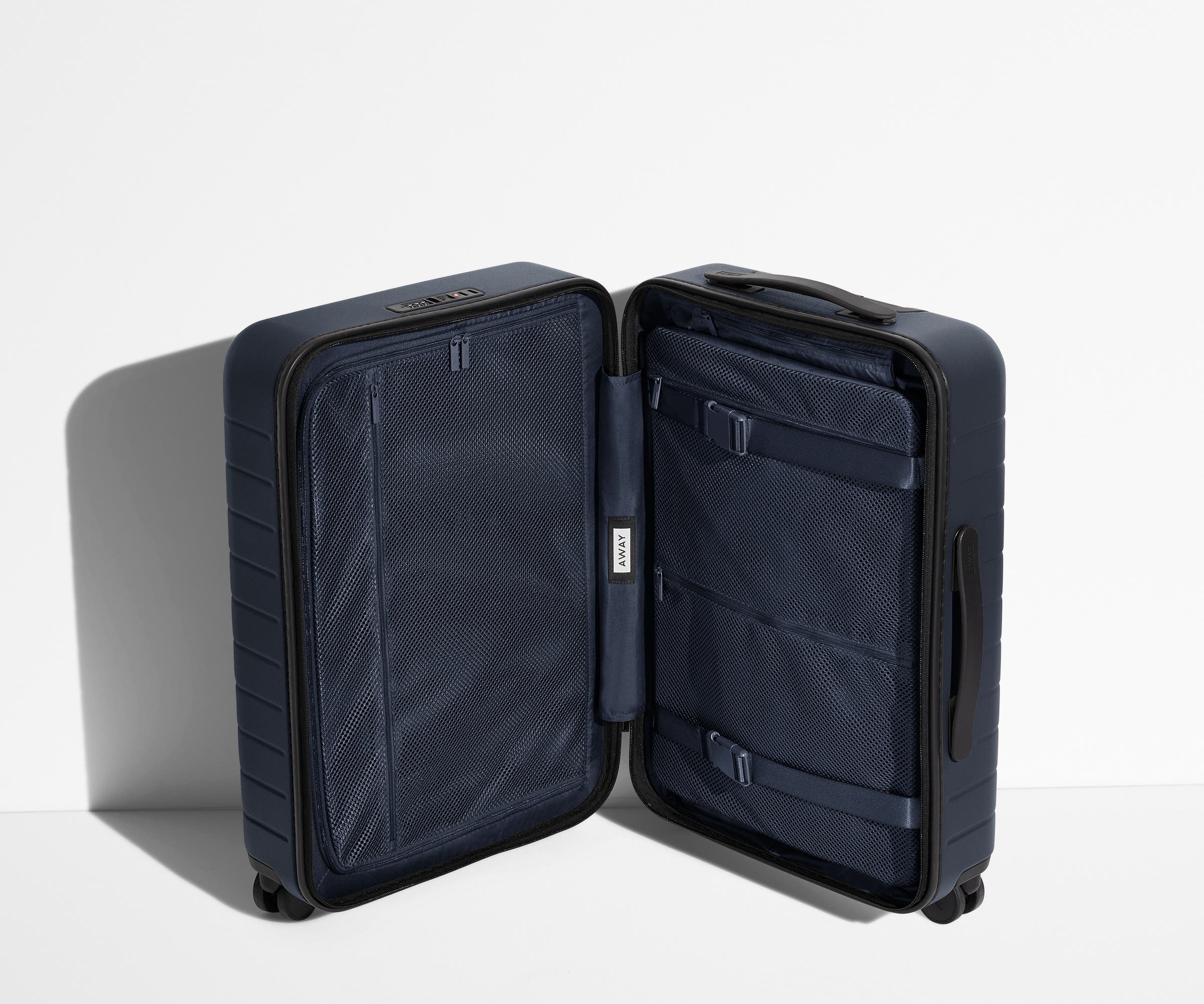 University of Michigan™ The Collegiate Bigger Carry On Luggage - Perfect for College Travel, Weekend Trips & Airplane Carry-On