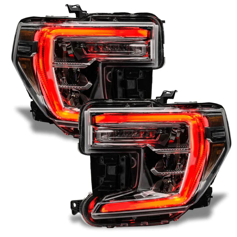 GMC Sierra 1500 Multicolor RGBW Daytime Running Light DRL Boards for 2019-2021 Models - Upgrade Your Truck Lighting for Night Driving & Off-Road Adventures