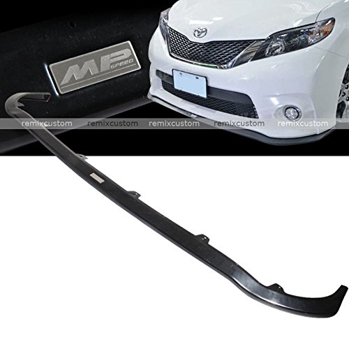 Toyota Sienna SE MP Style ABS Front Bumper Lip Spoiler Kit (Fits 2011-2015 Models) - Enhance Appearance & Aerodynamics for Daily Driving & Car Shows