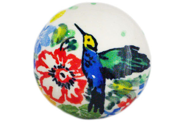 1.5 Inch Hummingbird Meadow Drawer Knob - Vintage Floral Cabinet Pull for Bedroom, Kitchen & Bathroom Furniture Hardware