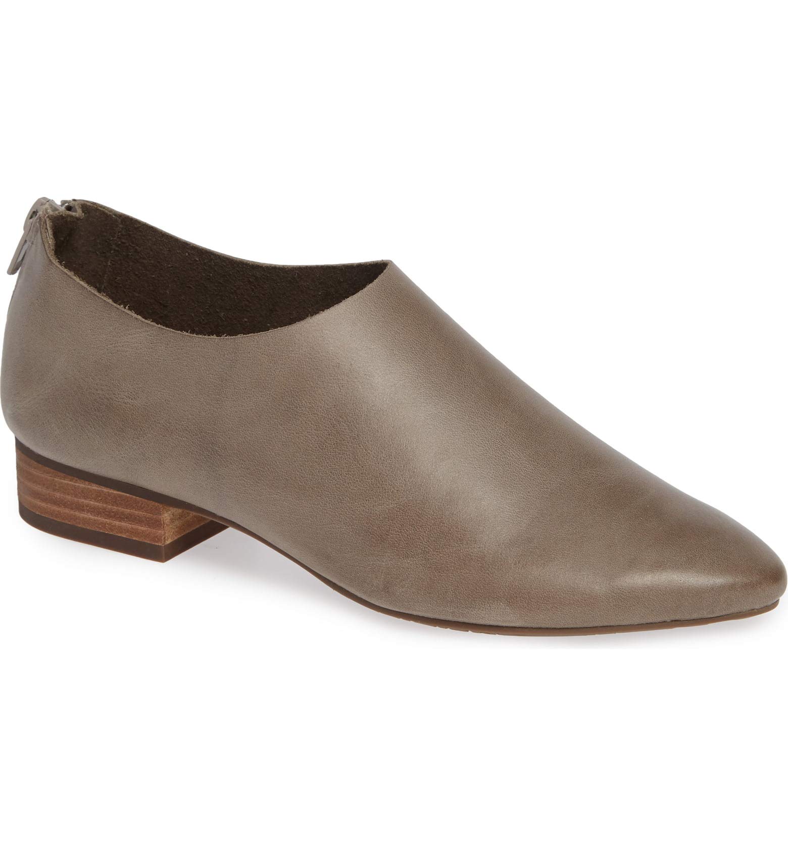 Chocolat Blu Emily Women's Leather Shoes with Back Zipper - Stylish & Comfortable Casual Dress Shoes for Work, Party & Everyday Wear