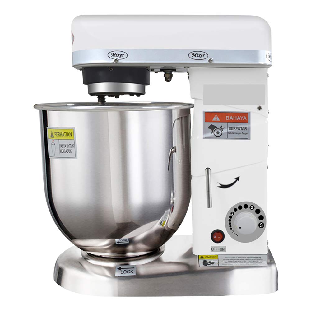 CGOLDENWALL 10.5QT Commercial Stainless Steel Electric Stand Mixer - 3 Speed Dough & Egg Beater for Baking, Cooking - 110V/220V Heavy Duty Kitchen Mixer for Bread, Cake, Pizza Dough & Cookie Batter