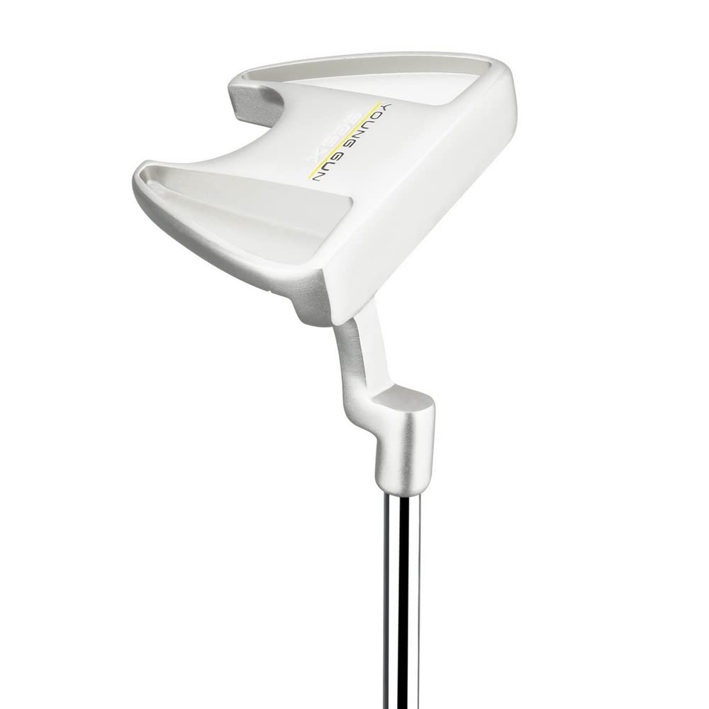 Young Gun Golf SGS X Junior Putter for Kids - Right Handed Youth Golf Club - Perfect for Junior Golf Training & Practice on Putting Greens