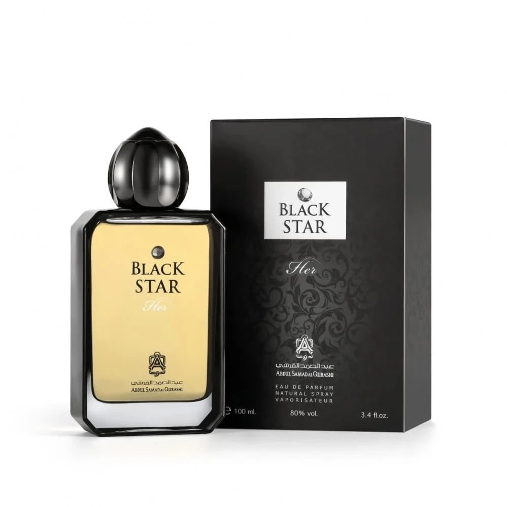 Black Star For Her Eau de Parfum 100ml - Women's Floral Fragrance for Date Night & Special Occasions