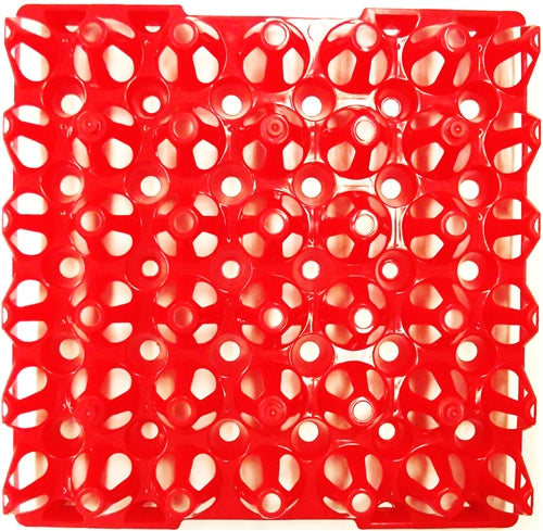 96 Pack of Rite Farm 30-Count Chicken Egg Plastic Trays - Durable Egg Cartons for Poultry Farms, Farmers Markets & Home Chicken Coops