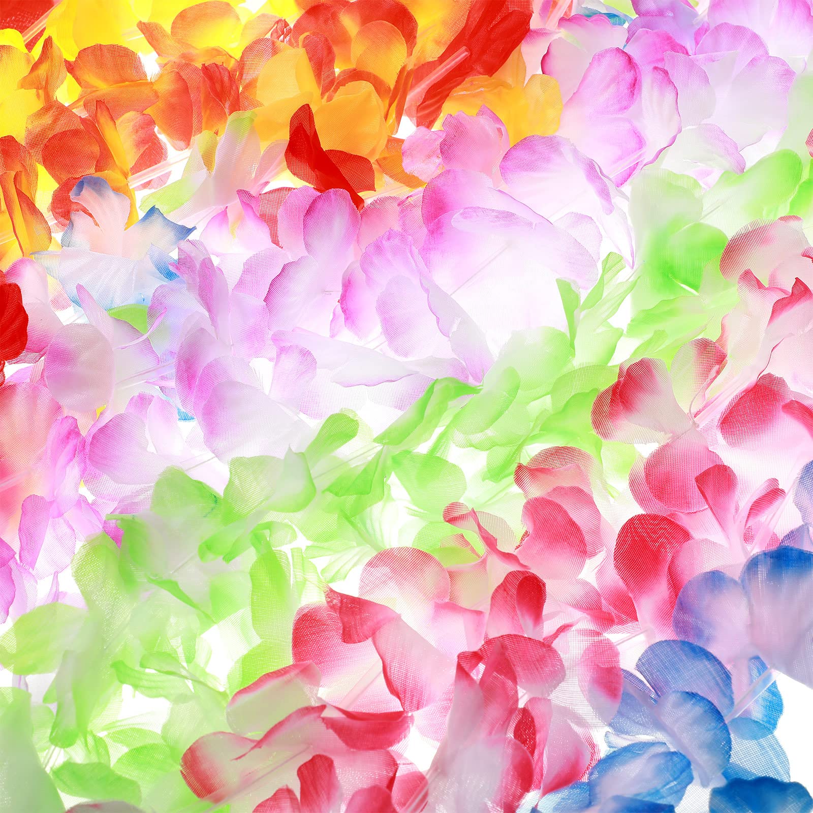16 Pcs Hawaiian Party Decorations - Tropical Luau Sunglasses & Leis Set for Beach Themed Birthday, Summer Pool Party, and Hawaiian Luau Decorations