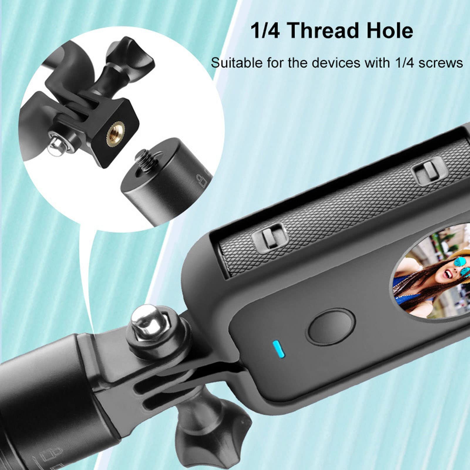 Insta360 One X2 Panoramic Camera Frame - Durable ABS Protective Case for Action Camera | Perfect for Travel, Vlogging & Outdoor Adventures