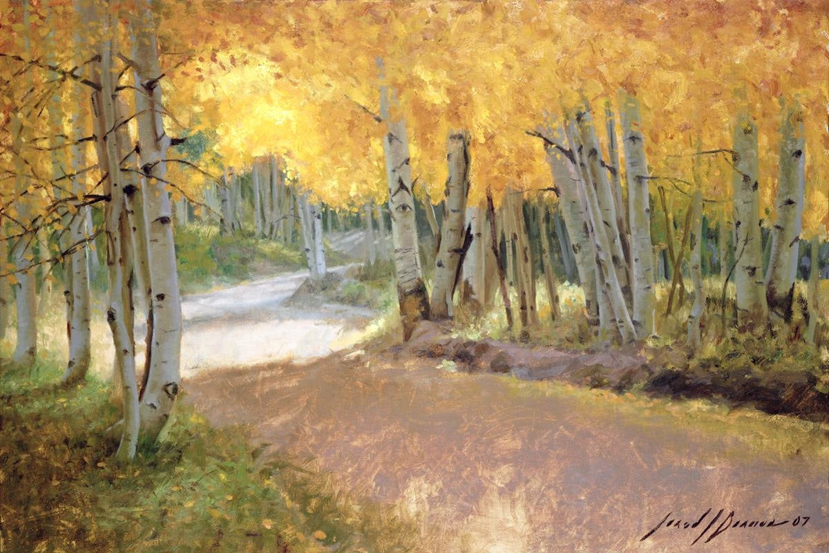 Golden Morning by Jared Barnes - Premium Home Decor for Living Room & Bedroom - Perfect for Cozy Spaces & Relaxing Ambiance