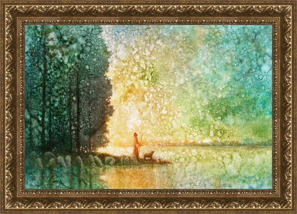Beside Quiet Waters - Premium Home Decor for Relaxing Spaces | Perfect for Living Rooms, Bedrooms & Meditation Areas