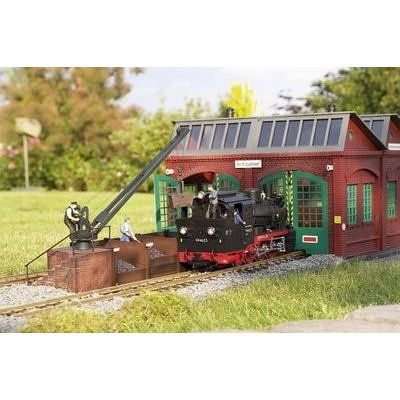 PIKO 62076 G Scale Model Train Coaling Station Kit - Realistic Detail for Garden & Outdoor Model Railroad Layouts - Perfect for Train Enthusiasts & Collectors