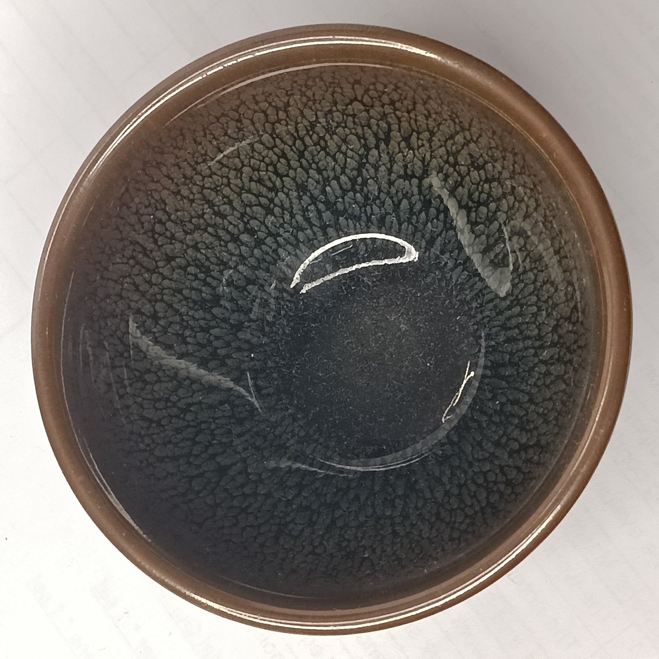 Premium Jianzhan (Tenmoku) Tea Bowls - Handcrafted Jian Ware Ceramic Tea Cups with Golden Partridge Glaze - Perfect for Japanese Tea Ceremony, Matcha Drinking & Zen Meditation