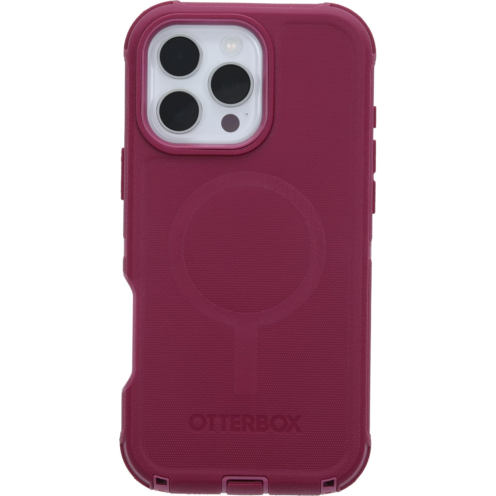 OtterBox Defender Series Case for iPhone 16 Pro Max - Shockproof, Drop Protection, Screen Protector | Foxberry Pink | Perfect for Outdoor, Work & Everyday Use