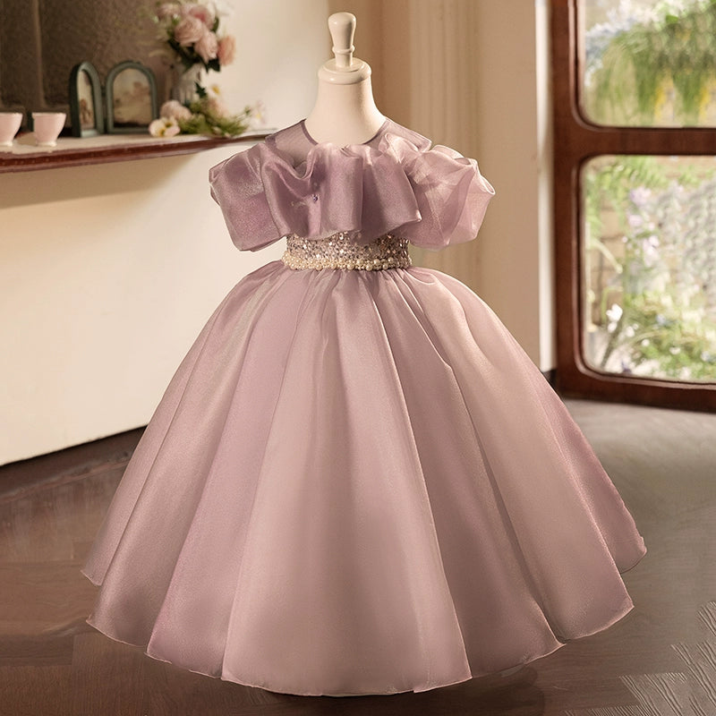 Princess Dress for Girls - Elegant Ball Gown for Birthday Parties & Special Occasions | Perfect for Birthday Celebrations, Pageants, and Dress-Up Play