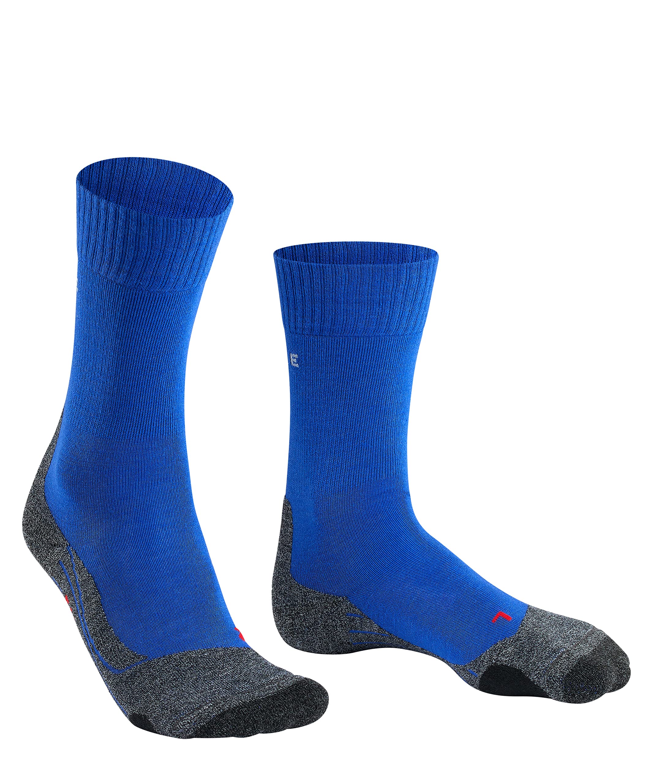 Falke Men's Trekking 2 Hiking Socks - Yves Blue - Large Size - Durable & Comfortable for Outdoor Adventures, Camping & Backpacking