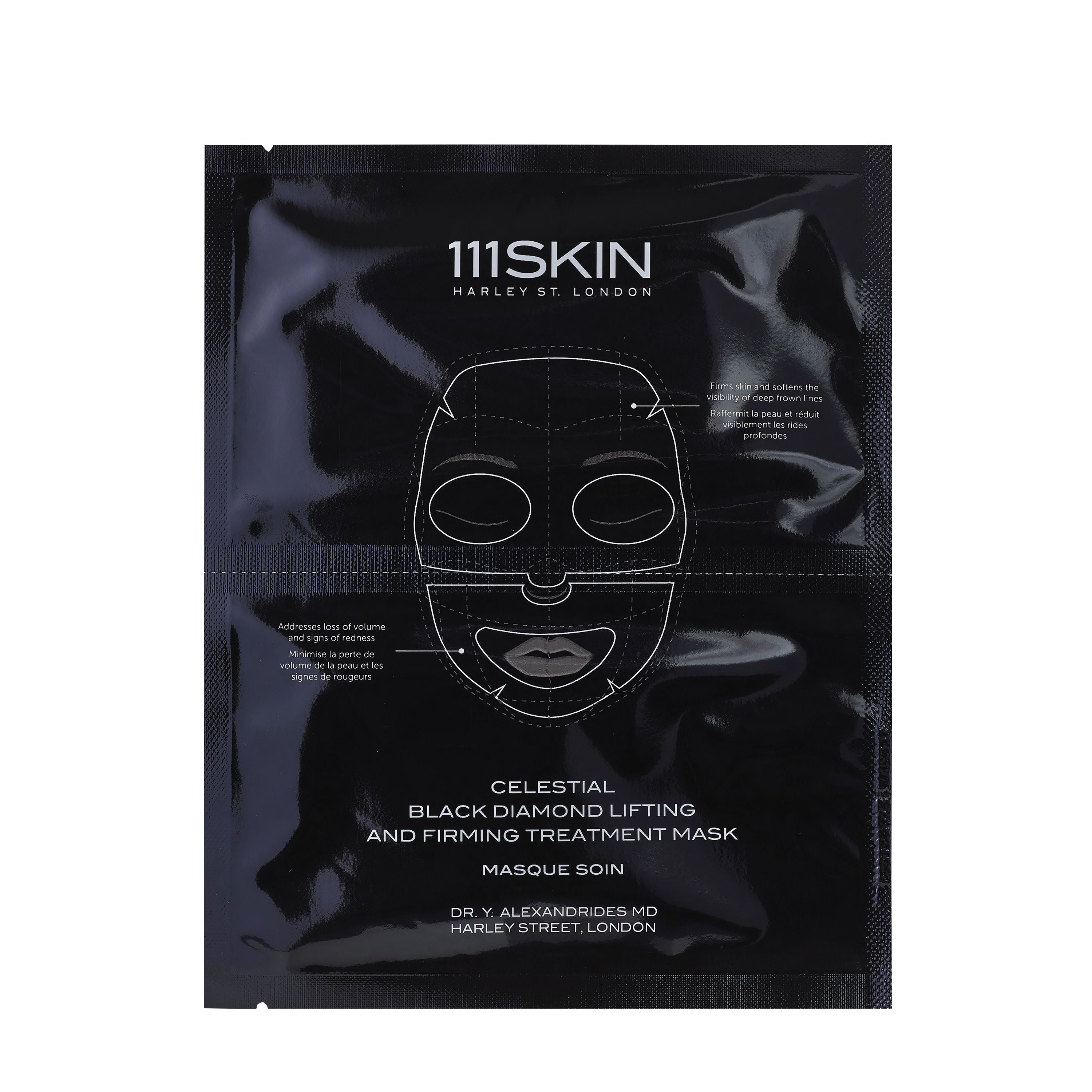 Celestial Black Diamond Lifting & Firming Face Mask - Anti-Aging Treatment for Glowing Skin | Perfect for Spa Nights & Self-Care Routines