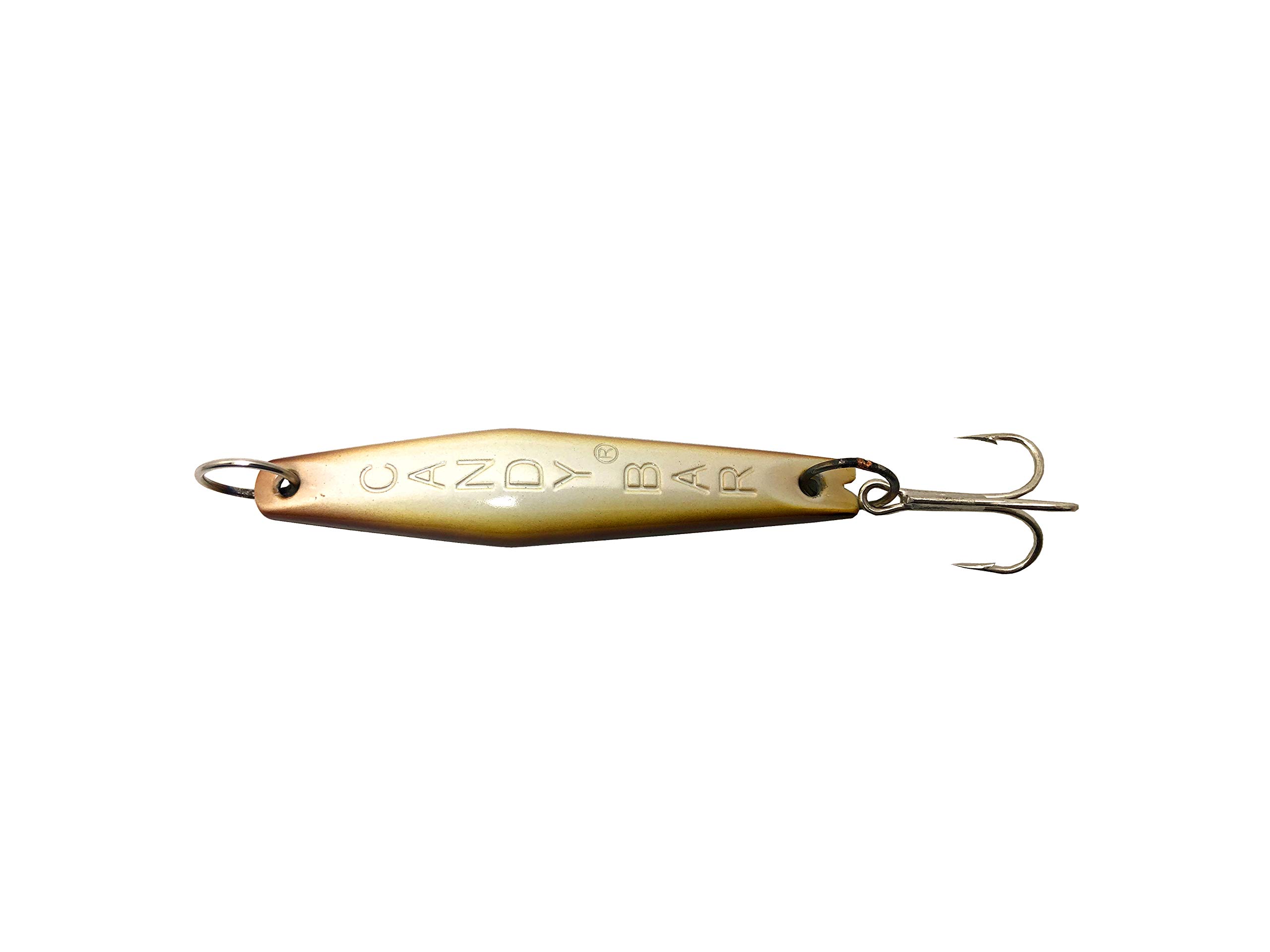 Candy Bar Iron Jr Lite Fishing Lure with Treble Hook – Perfect for Saltwater & Freshwater Bass, Trout, and Walleye Fishing