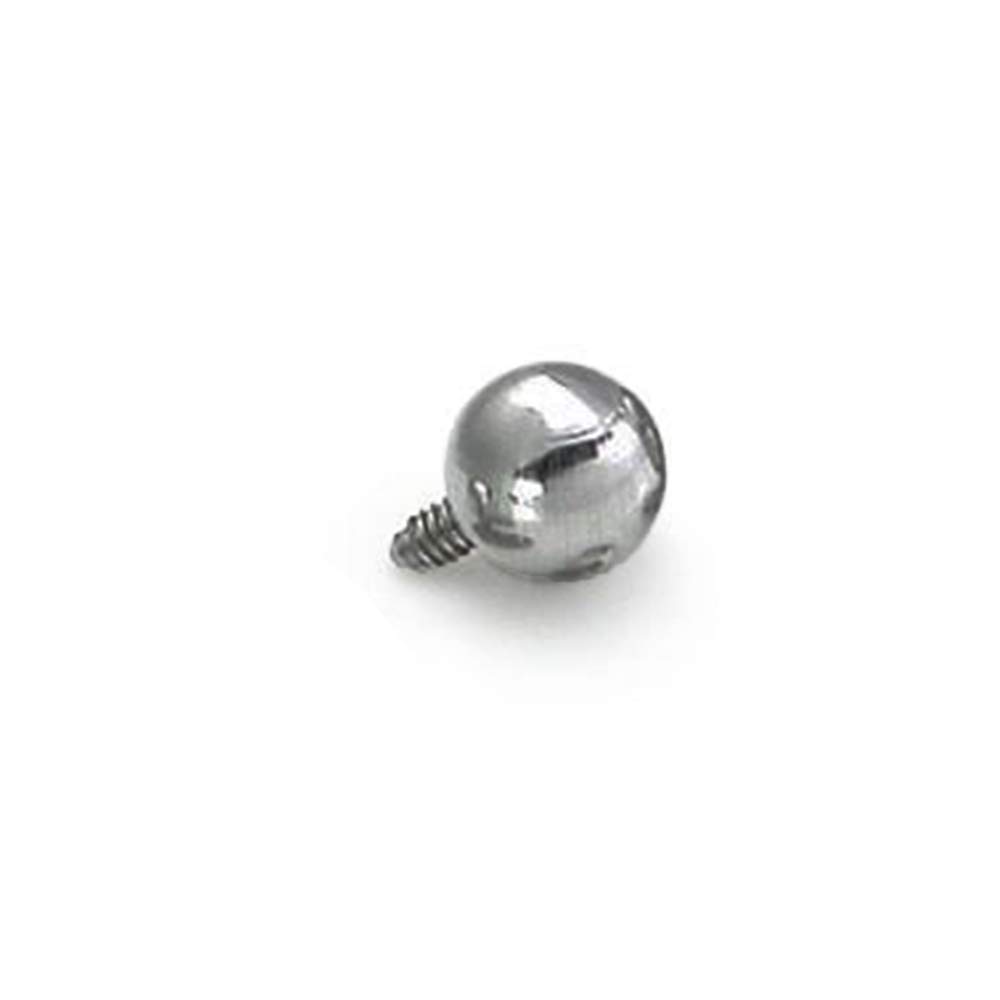 14g-12g Internally Threaded Steel Ball Body Jewelry – 6mm (1/4