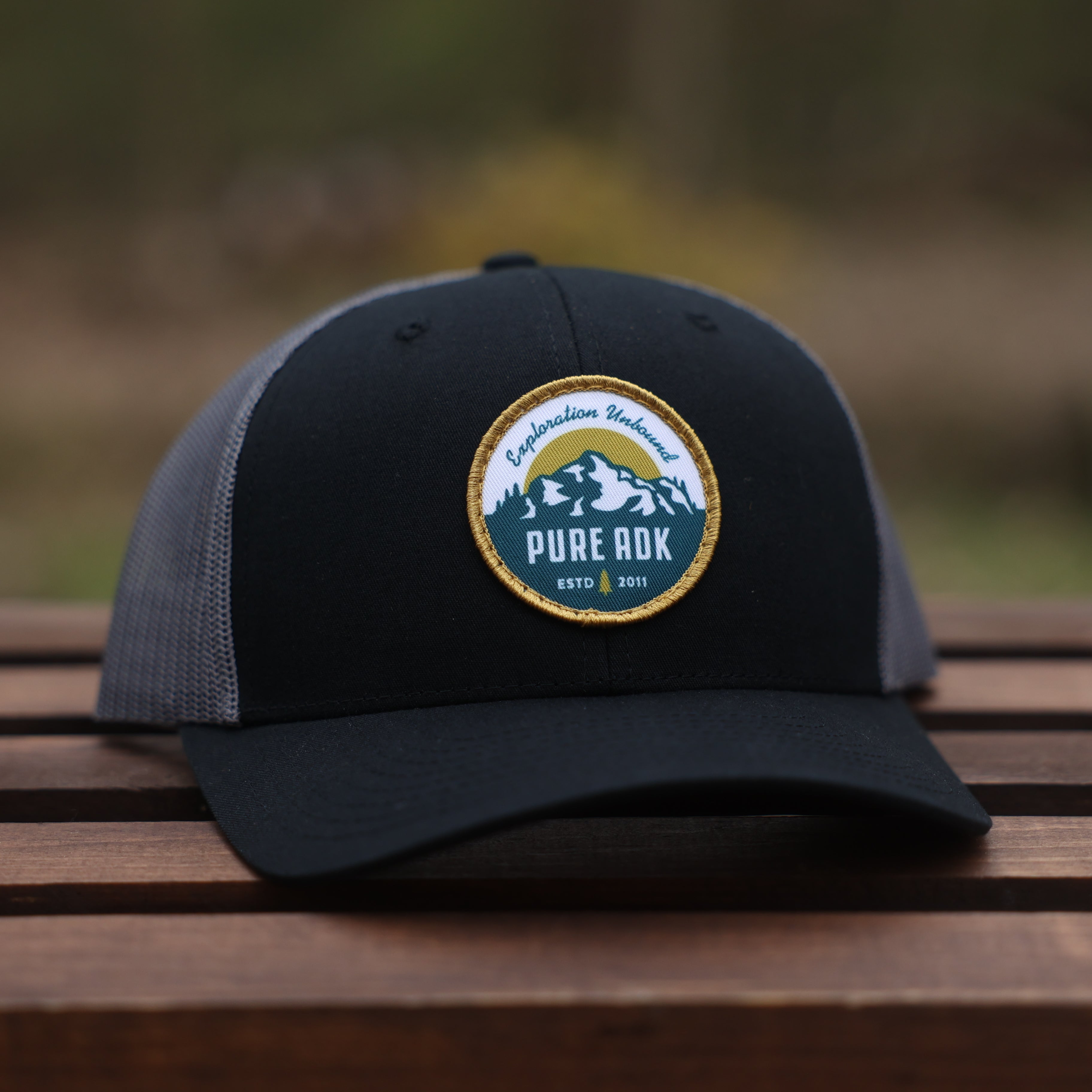 Pioneer Mesh Snapback Hat - Adjustable Baseball Cap for Men & Women - Breathable & Lightweight for Outdoor Sports, Hiking, Running, and Casual Wear
