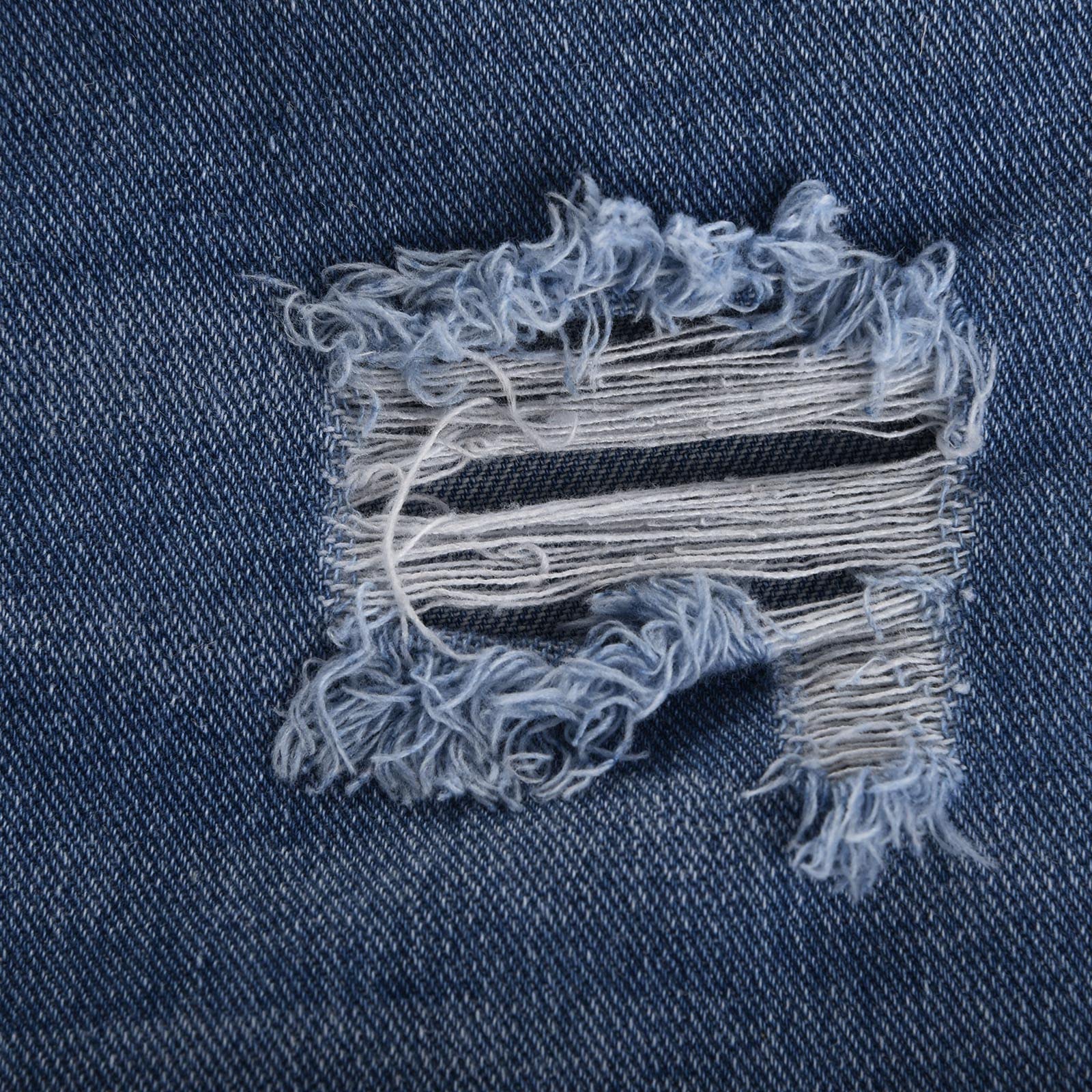 Women's High Waisted Ripped Denim Shorts - Vintage Stretch Summer Casual for Beach & Outings