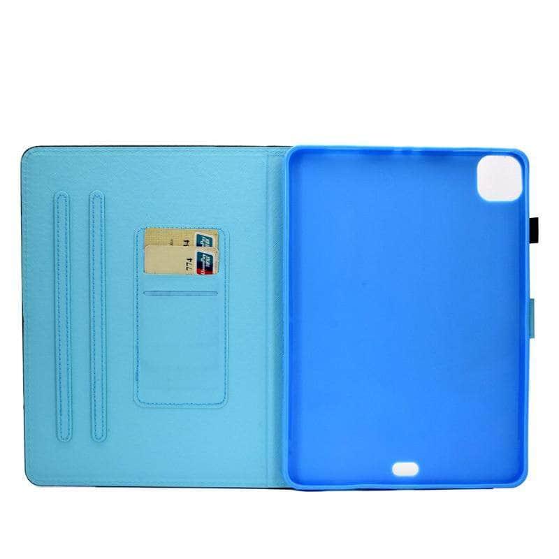 iPad Air 4 (2020) 10.9-inch Cute Cat Cartoon Leather Case - Protective Cover for Work, School & Travel