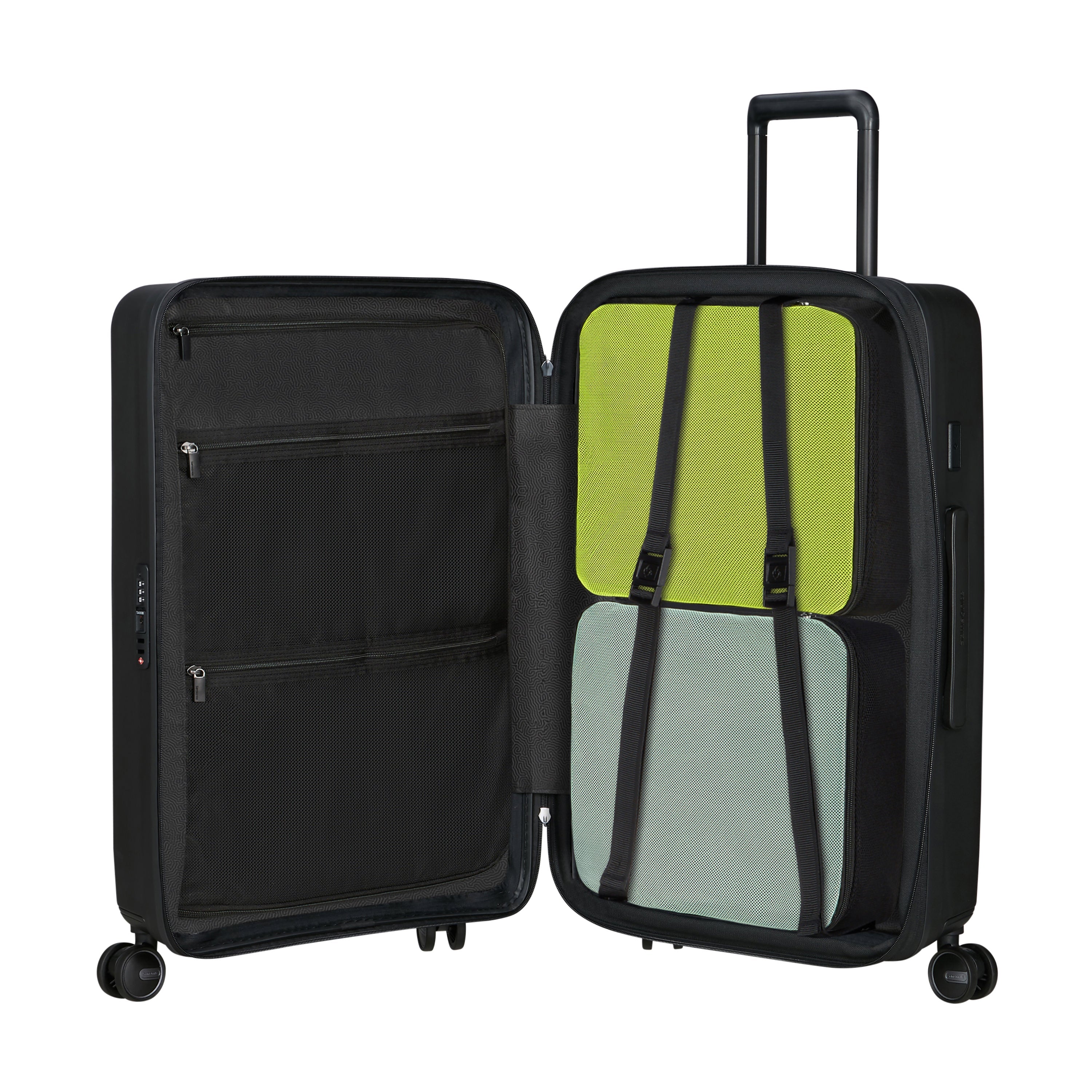 Samsonite Restackd Spinner Medium Expandable Carry-On Luggage - Lightweight Suitcase for Business Travel & Weekend Getaways