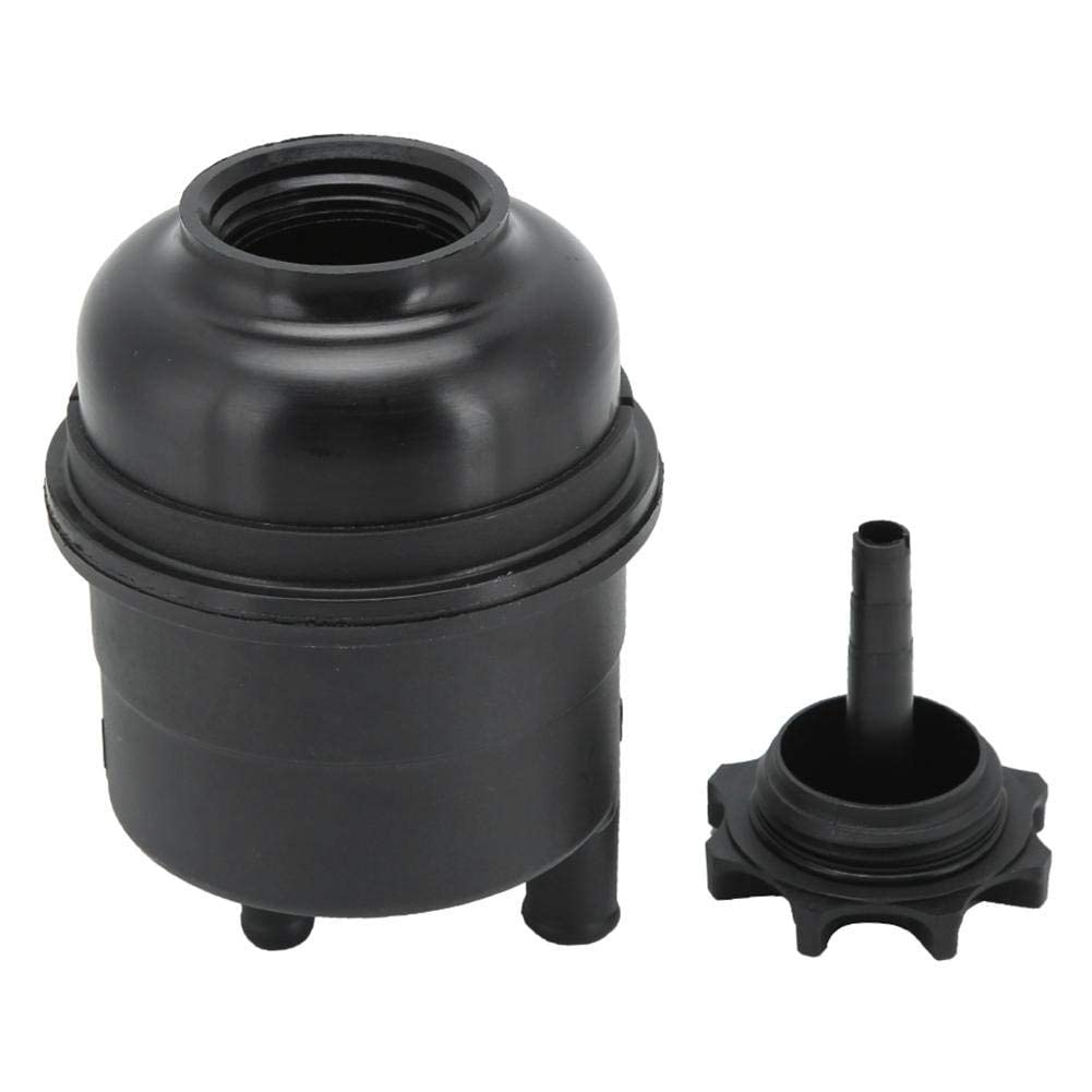 High-Quality Black ABS Power Steering Reservoir - Replacement Part #32411097164 for BMW 318i, X3, X5 Models | Perfect for Vehicle Maintenance & Steering System Repair