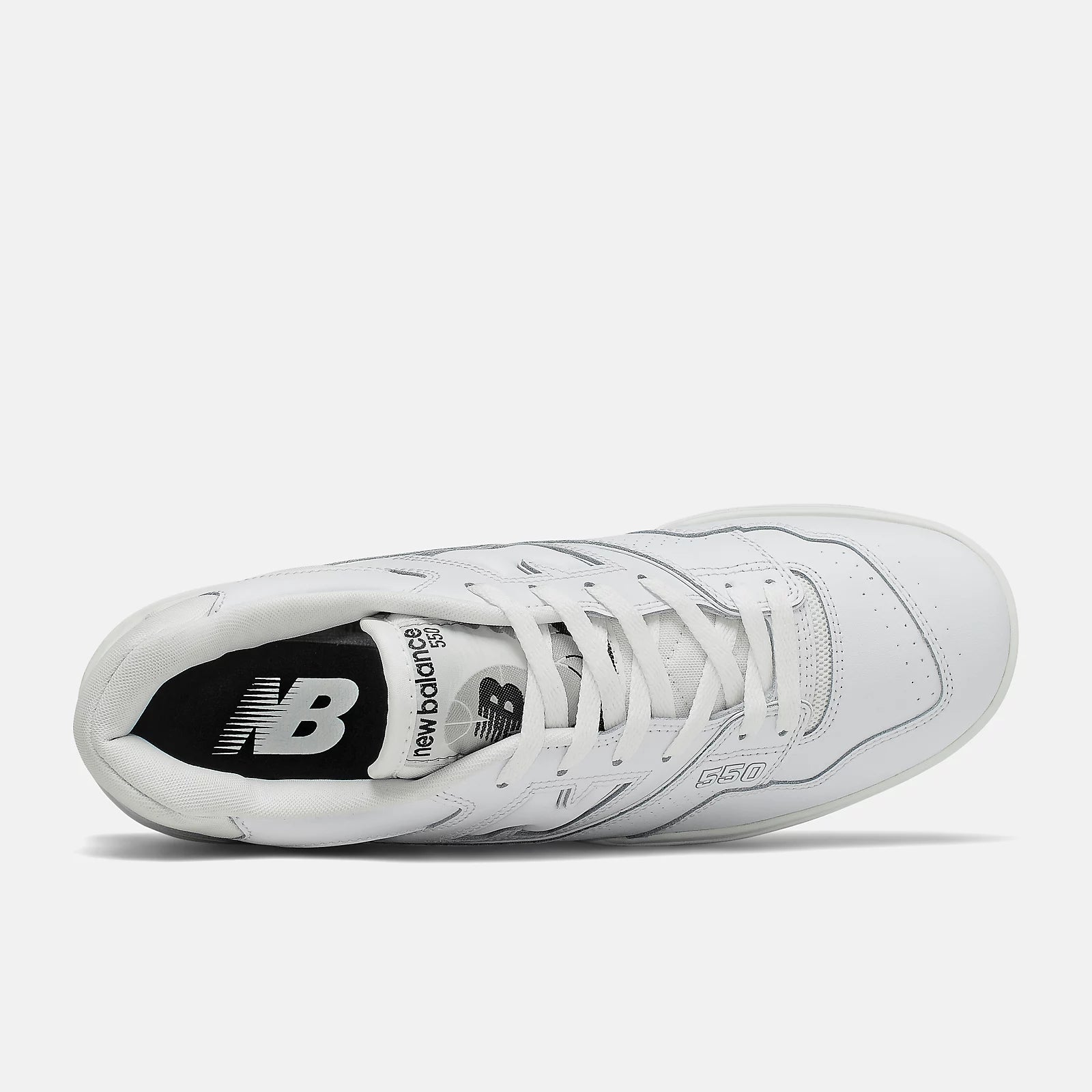 550 Sneakers for Men & Women - Classic White Casual Shoes for Walking, Running & Everyday Wear - Comfortable & Stylish Sneakers for Gym, Workout & Street Fashion