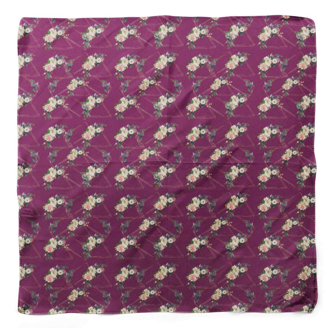 Bimba Pure Silk Printed Head Bandanas & Neck Scarves for Women - Soft Summer Fashion Accessories for Hair, Outfits & Outdoor Activities