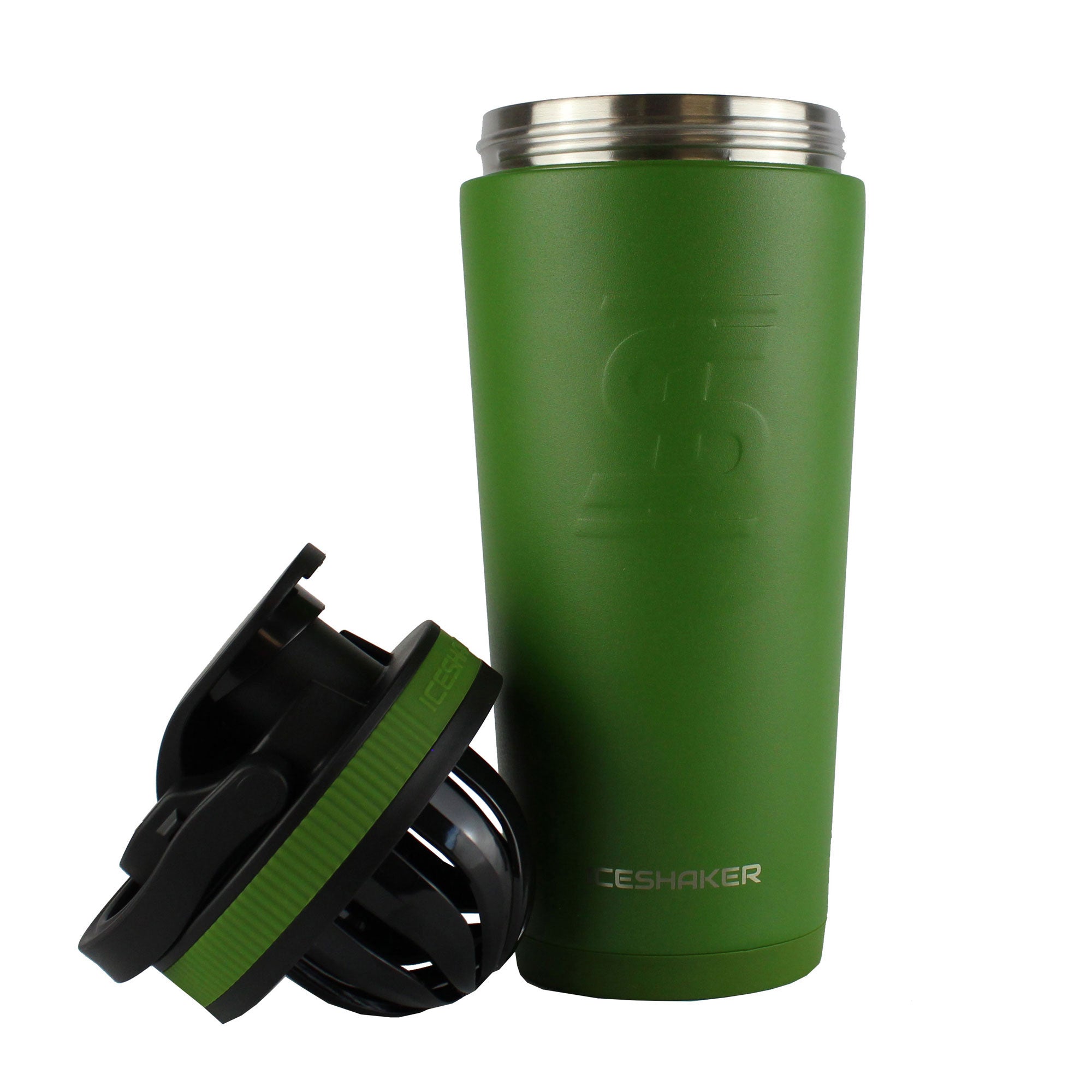 Nick The Mutant Walker Custom 26oz Insulated Stainless Steel Shaker Bottle - Green - Perfect for Protein Shakes, Gym Workouts & Post-Exercise Hydration