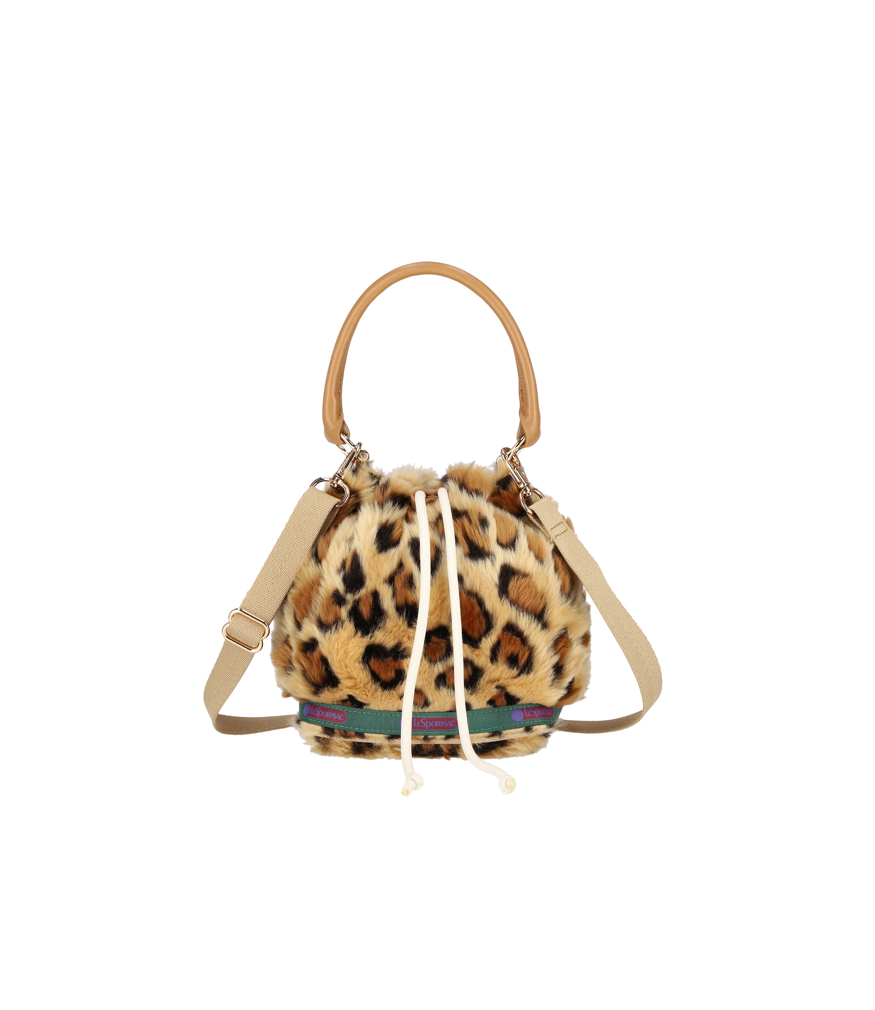 Warm Camel Leopard Fur