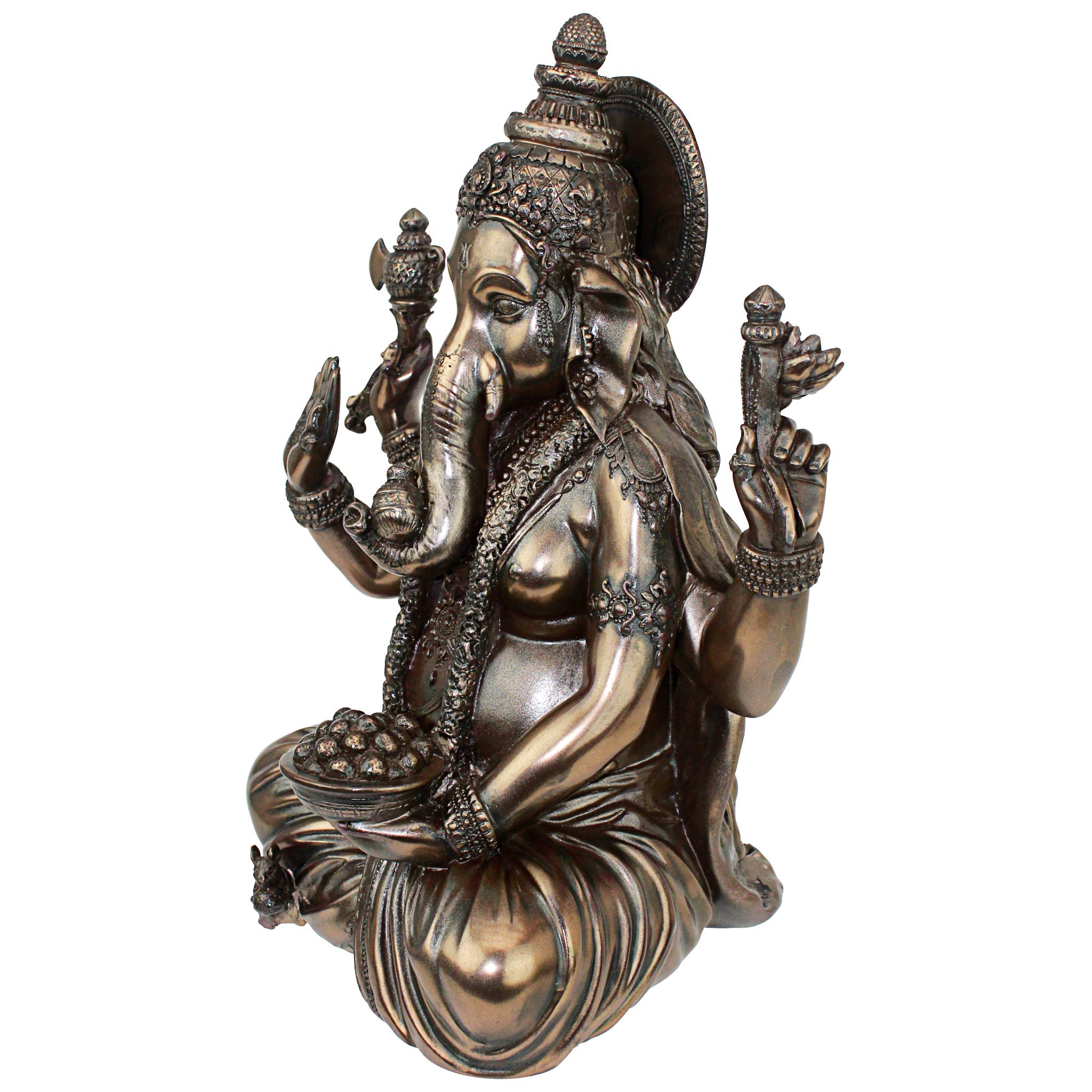Design Toscano Sitting Ganesha Statue - 8