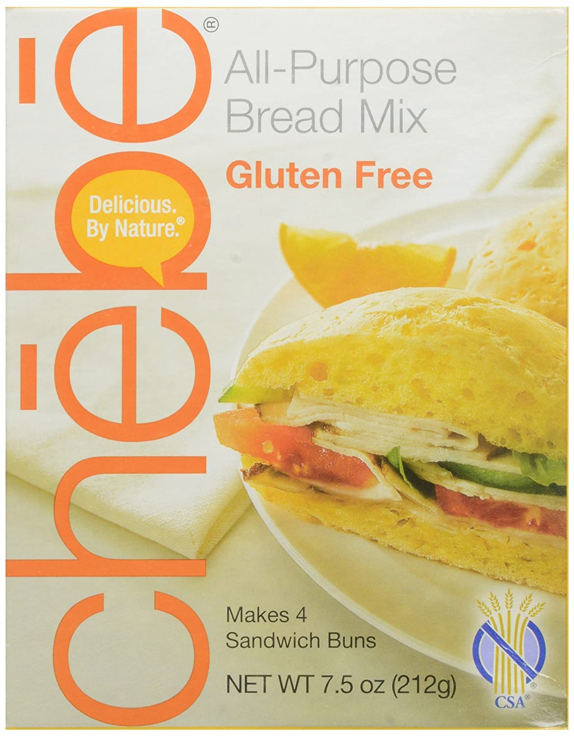 Organic Chebe Bread All-Purpose Mix - Gluten Free, Non-GMO, Vegan Friendly - 7.5 Oz Bags (Pack of 8) - Perfect for Baking Bread, Pizza Crust & Pastries at Home