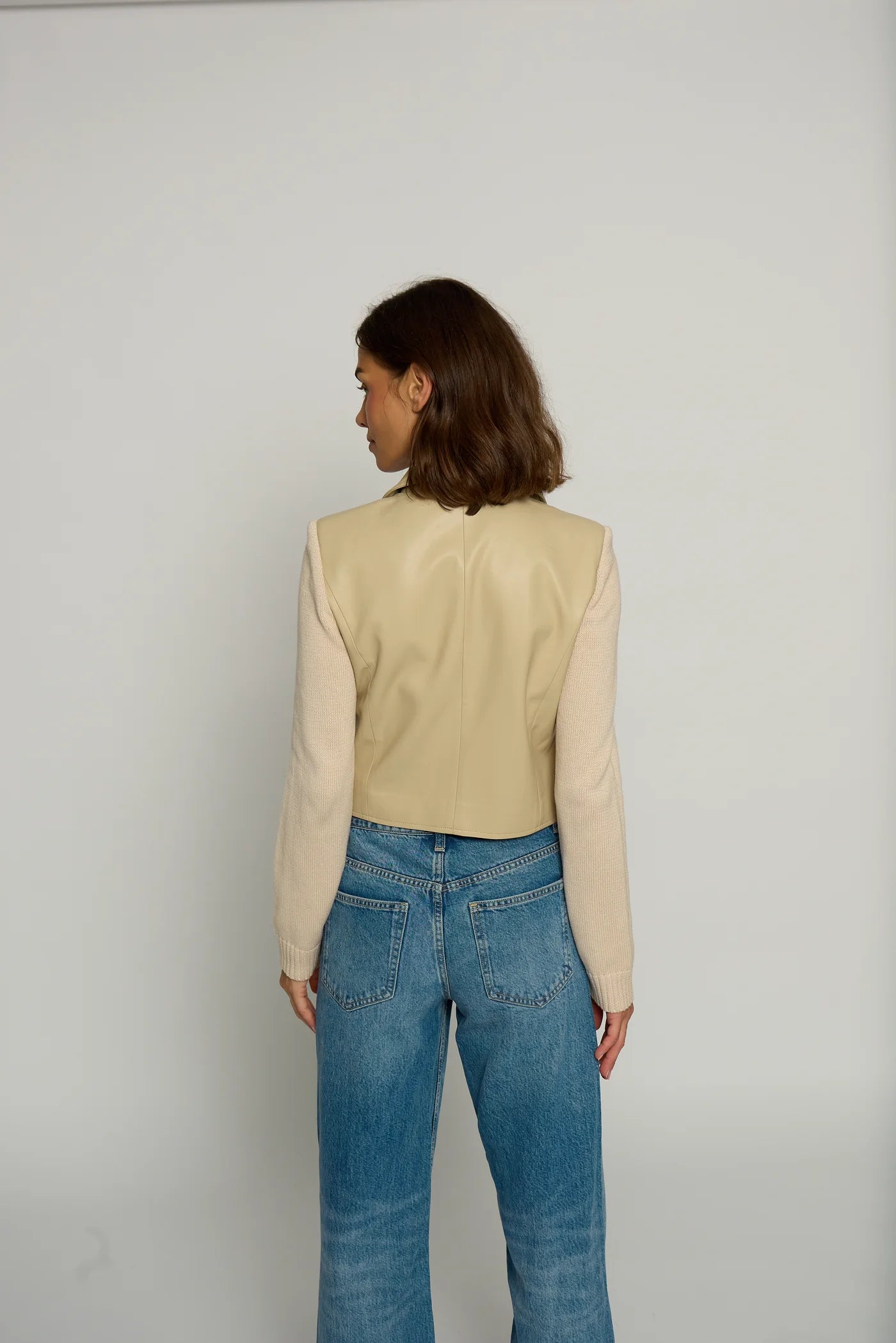 Vegan X Bomber Sweater Jacket - Stylish Vegan Leather Outerwear for Men & Women | Perfect for Casual Wear, Street Fashion & Fall Layering