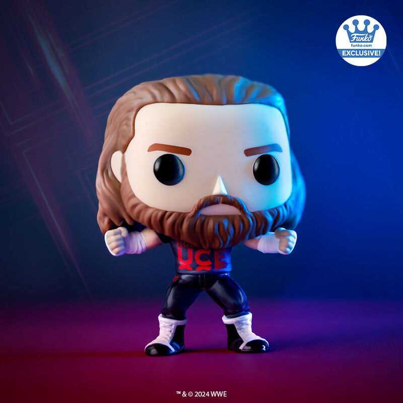 WWE Sami Zayn Funko Pop! Vinyl Figure - Collectible Wrestling Action Toy for WWE Fans & Collectors - Perfect for Display, Gifts, and WWE Memorabilia Collections