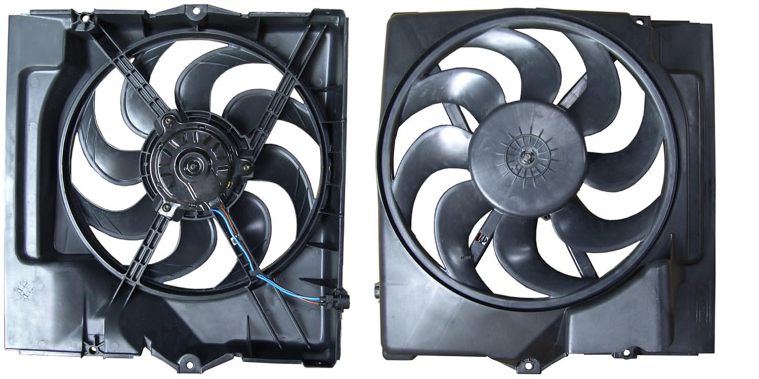 Agility Auto Parts 6013101 A/C Condenser Fan Assembly - Universal Fit for Most Vehicles - Perfect for AC Repair & Cooling System Maintenance in Your Garage