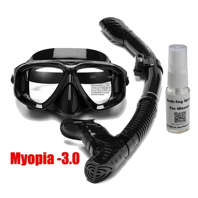 **Aleefa Unisex Swim Goggles with Tempered Glass Lens & Silicone Mask (64305) – Comfortable & Anti-Fog for Pool, Beach & Snorkeling**