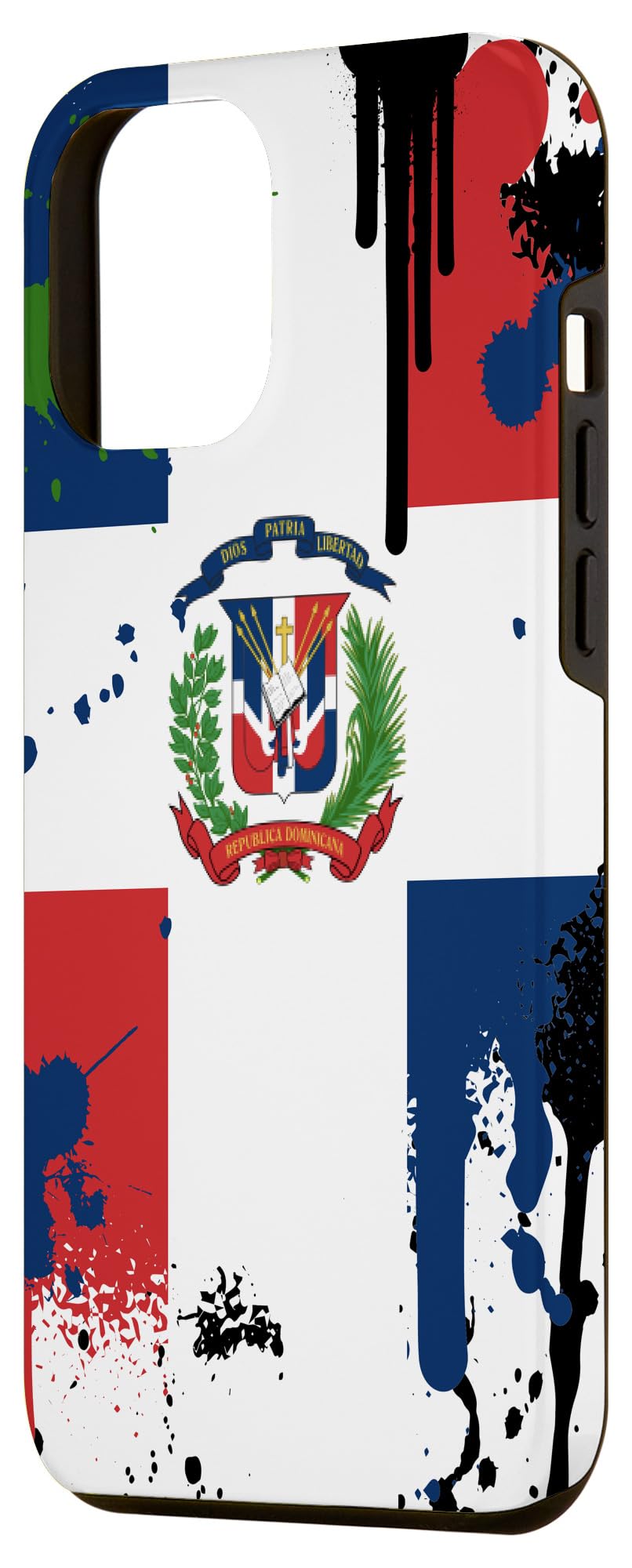 iPhone 12 Pro Max Case with Dominican Flag Design - Premium Protective Cover for iPhone 12 Pro Max | Perfect Gift for Dominican Republic Fans & Patriotic Accessories | Great for Travel, Daily Use & Showing National Pride