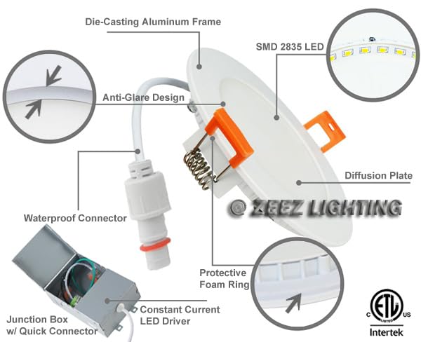 ZEEZ Lighting - 9W (OD 4.75