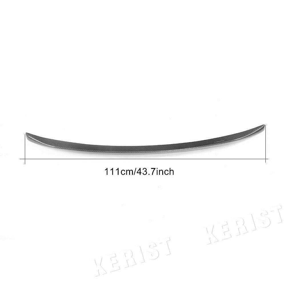 Carbon Fiber Rear Trunk Wing Spoiler for Porsche 911 991 (2012-2015) - High Performance Car Styling Accessory for Sporty Look & Improved Aerodynamics