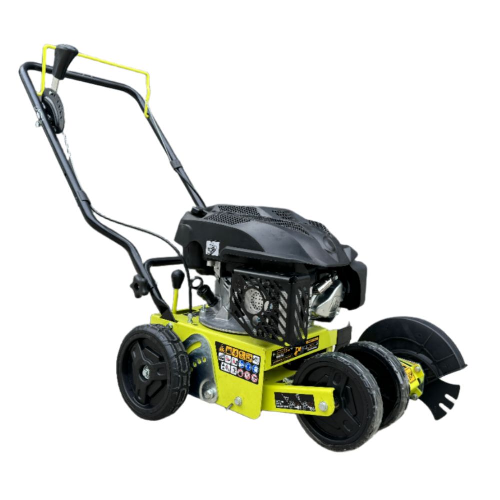Forestwest 150CC 228MM Walk Behind Lawn Edger BM11113 - Professional Grass Trimmer for Precise Lawn Edging, Perfect for Driveways, Sidewalks & Garden Borders