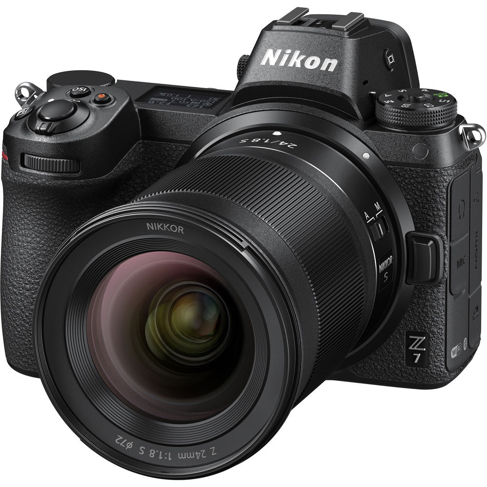 Nikon NIKKOR Z 24mm f/1.8 S Wide-Angle Prime Lens for Mirrorless Cameras - Perfect for Landscape, Travel & Low-Light Photography