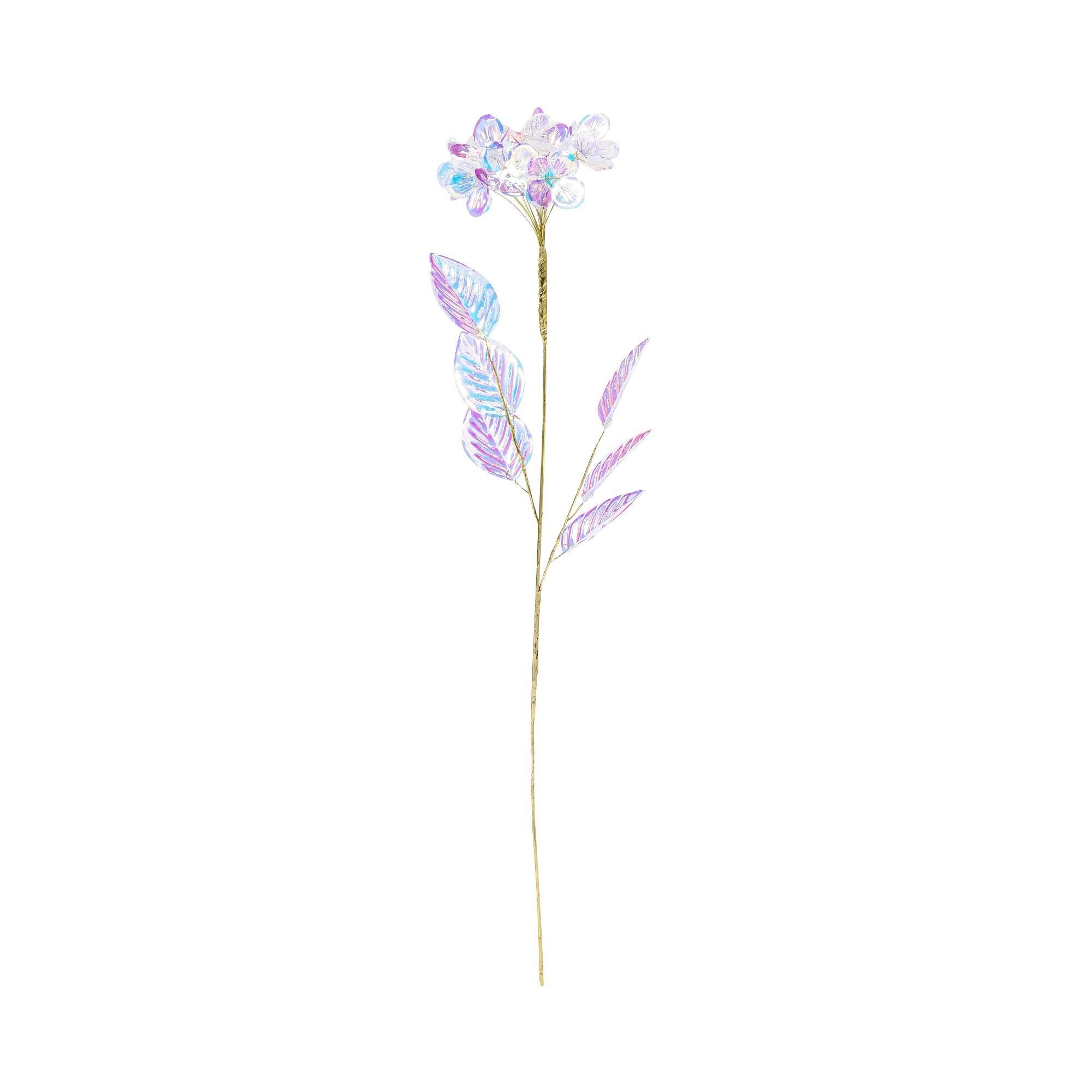 Artificial Hydrangea Aurora Acrylic Flower - Home Decor, Wedding Centerpiece, Office Desk Decoration