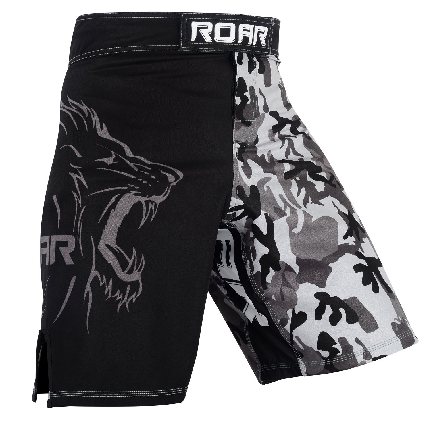 Roar MMA Rash Guard & BJJ Grappling Shorts - No Gi Training Wear for Cage Fighting, Brazilian Jiu-Jitsu & MMA - Perfect for Combat Sports, Martial Arts & Fitness Training