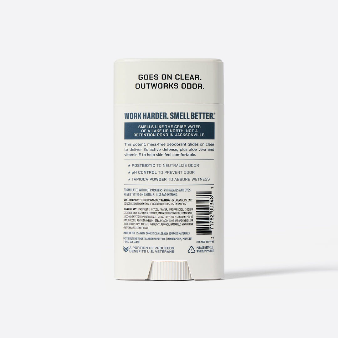 Aluminum-Free Natural Deodorant for Active Defense - Midnight Swim Scent | All-Day Protection for Workouts & Outdoor Activities
