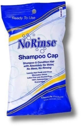 No-Rinse Shampoo Cap for Adults & Seniors - 30 Pack | Waterless Hair Cleaning for Bedridden Patients, Post-Surgery Care & Travel Convenience | The Wright Stuff