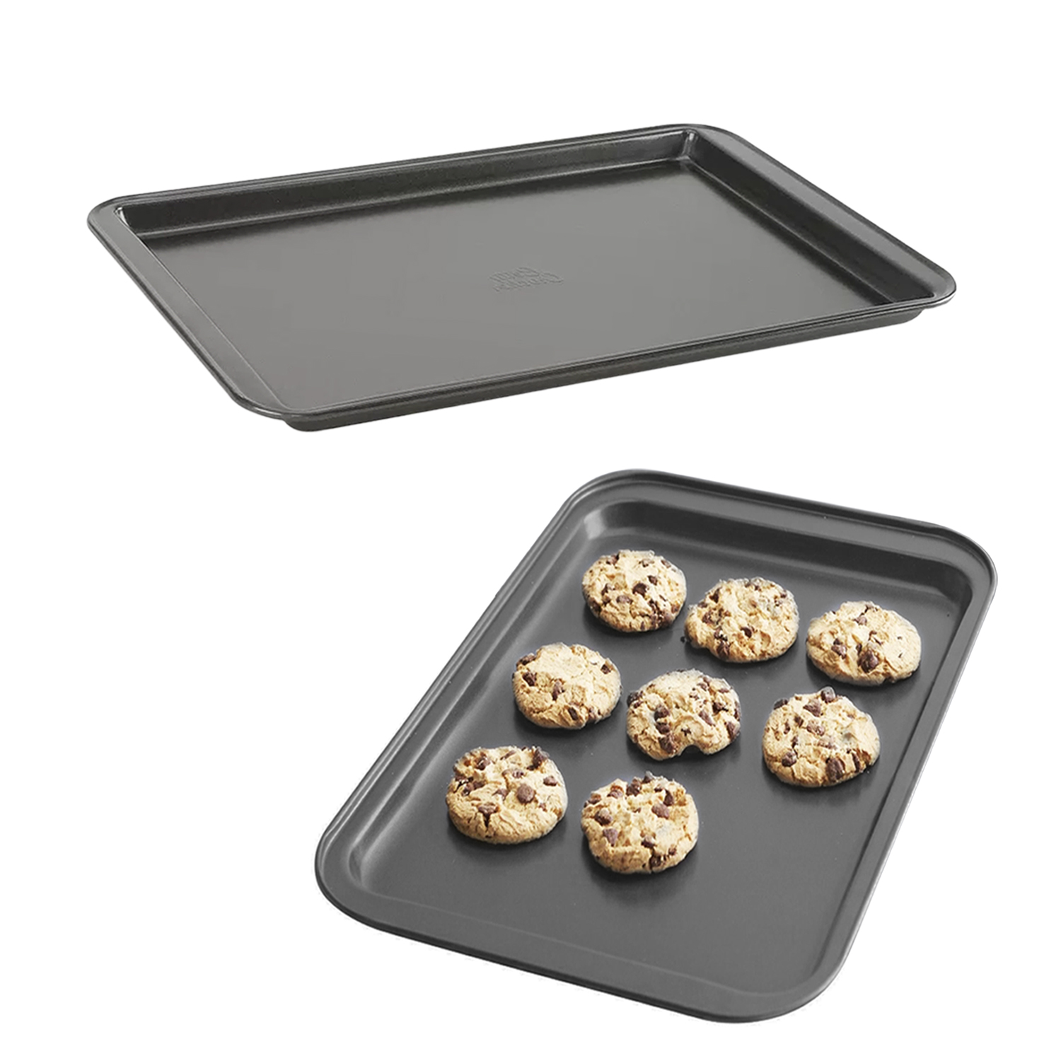 Cookie Tray - Non-Stick Baking Sheet for Cookies, Biscuits & Pastries - Perfect for Holiday Baking, Parties & Home Kitchen Use